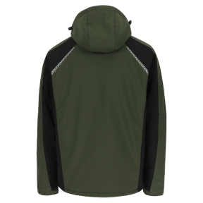 Softshell-Jacke Multitaschen Taris khaki/schwarz - Herock
