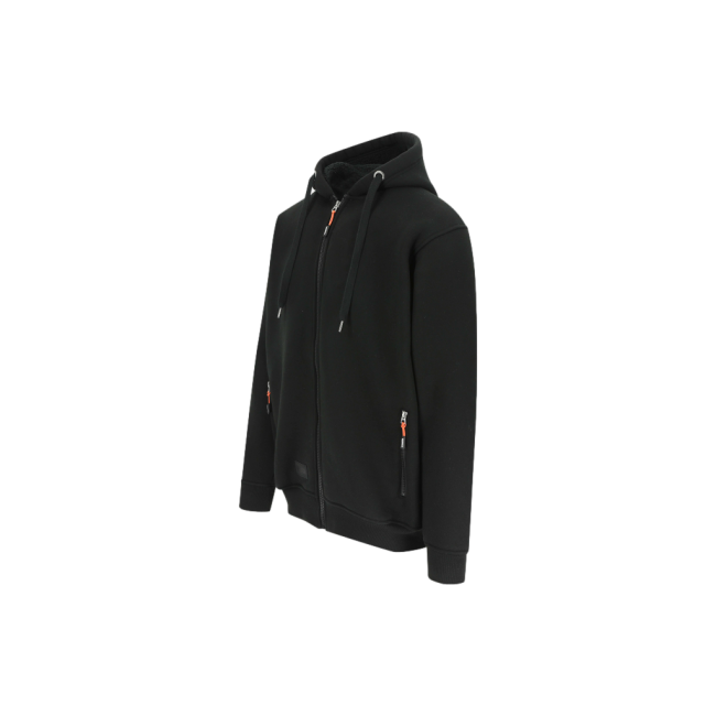 Sweat à capuche Otis noir - Herock