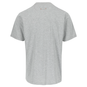 T-shirt met korte mouwen Eni lichtgrijs gemêleerd - Herock