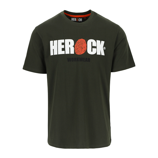 T-shirt à manches courtes Eni kaki foncé - Herock