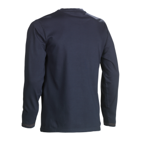 T-shirt met lange mouwen Noet marineblauw - Herock