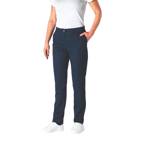 dames broek ecume ptn s oceaanblauw - robur
