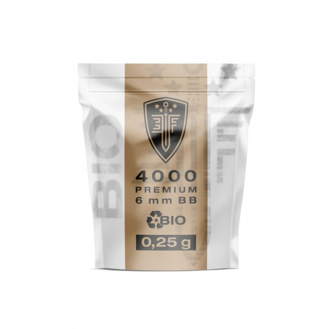 Airsoft BBs 6mm ELITEFORCE Bio weiß 0,25g Beutel x4000 - Umarex