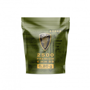 Billes BBS 6mm ELITEFORCE blanche 0.2g sachet x2500 - Umarex