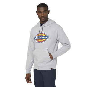 Bluza z kapturem z logo szary melanż - Dickies