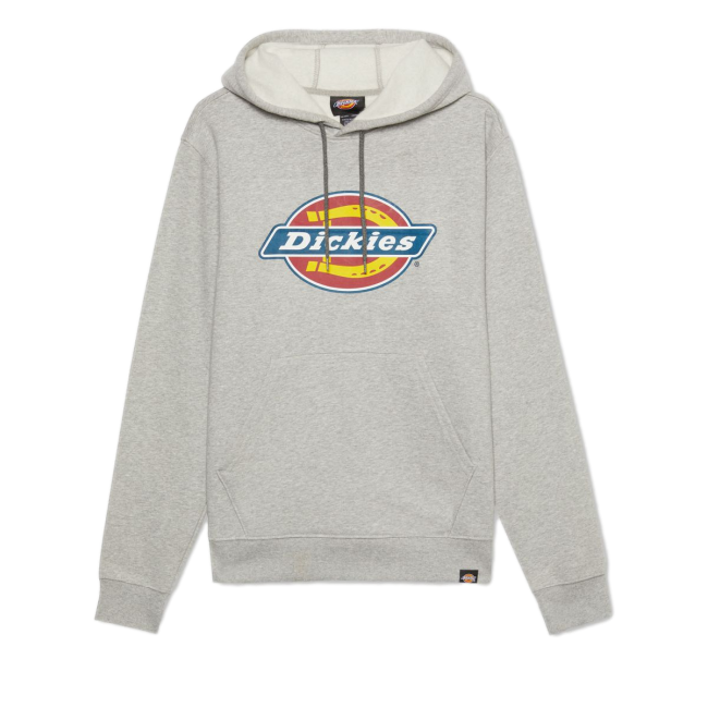 Hoodie met logo grijs gemêleerd - Dickies