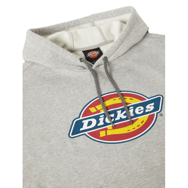 Kapuzenpullover mit Logo meliertes Grau - Dickies