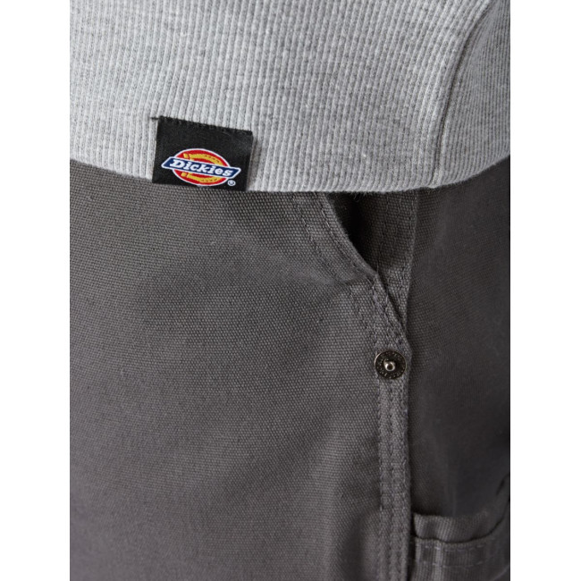 Bluza z kapturem z logo szary melanż - Dickies