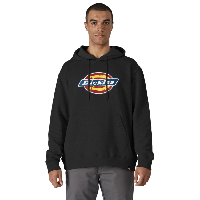 Bluza z kapturem z logo czarna - Dickies