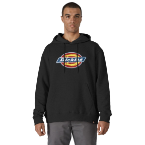 Sweat à capuche avec logo noir - Dickies
