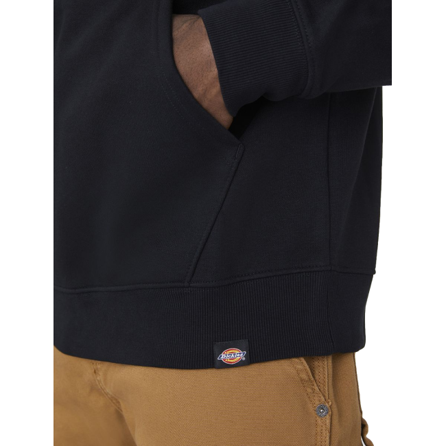 Sweat à capuche avec logo noir - Dickies