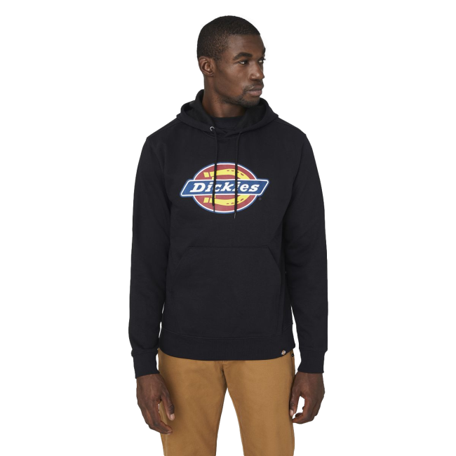 Sweat à capuche avec logo noir - Dickies