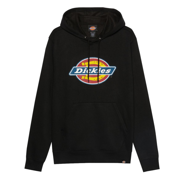 Schwarzer Kapuzenpullover mit Logo - Dickies