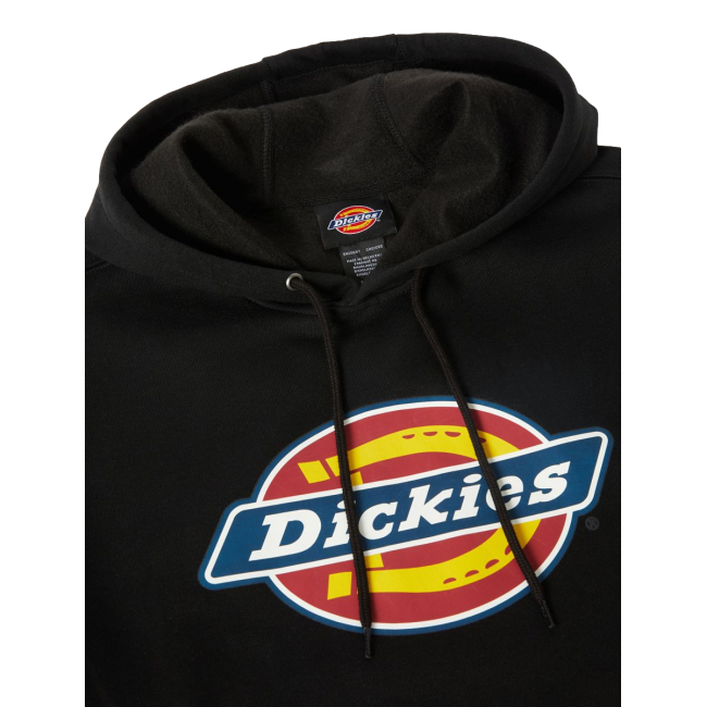 Bluza z kapturem z logo czarna - Dickies