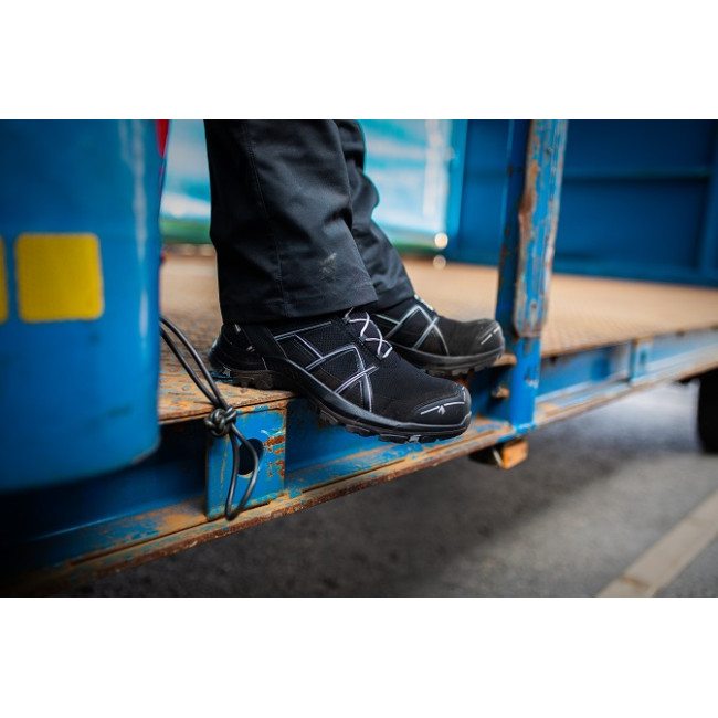 Chaussures de sécurité BLACK EAGLE Safety 40.1 mid/black-silver - Haix