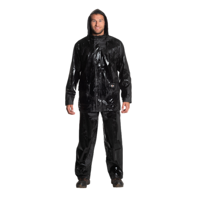 Regenjacke Blister Triton Schwarz - Herock