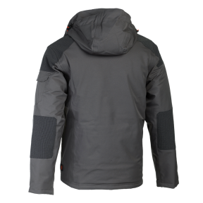 Wasserdichte Arbeitsjacke mit vielen Taschen Persia Grau - Herock
