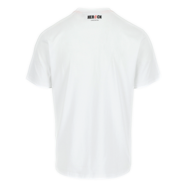 Kurzarm T-Shirt Skullo Weiß - Herock