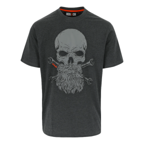 T-shirt manches courtes Maximus Gris foncé chiné - Herock