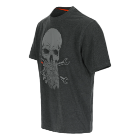 T-shirt korte mouwen Maximus Donkergrijs gemêleerd - Herock