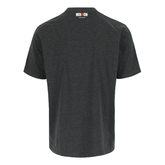 T-shirt manches courtes Maximus Gris foncé chiné - Herock