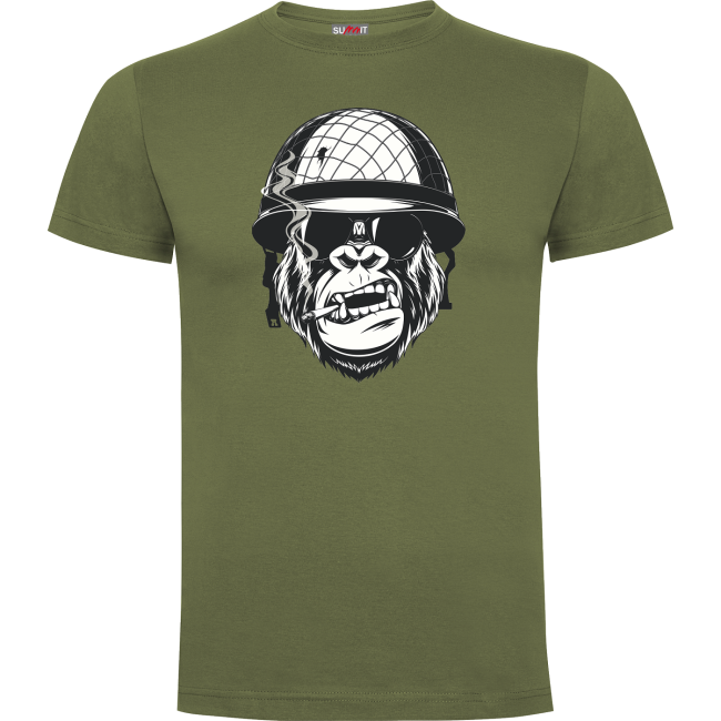 T-shirt Gorilla Groen OD - Army Design by Summit Outdoor