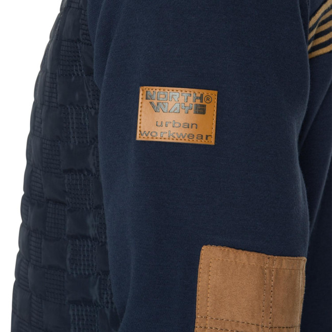 Gilet de travail Andreu marine et camel - North Ways