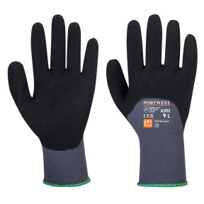 DermiFlex Ultra A352 Handschuhe Grau/Schwarz - Portwest