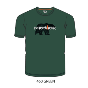 T-shirt hhww graphic vert homme - helly hansen workwear