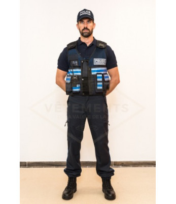 Gilet multi-poches Police Municipales - VVS