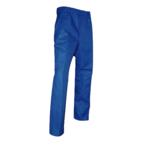 Broek Clou met knopenrits Blauw Bugatti - LMA