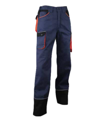 Pantalon tricolore Dynamics Herse Marine, noir et orange - LMA