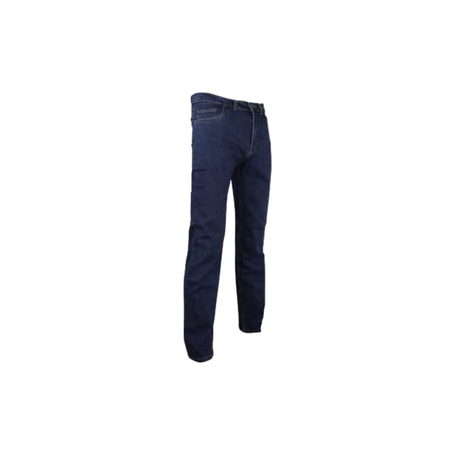 Jeans Memphis braguette zippée extensible 5 poches Bleu denim - LMA