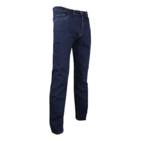 Jeans Memphis mit Reißverschluss dehnbar 5 Taschen Denim-Blau - LMA