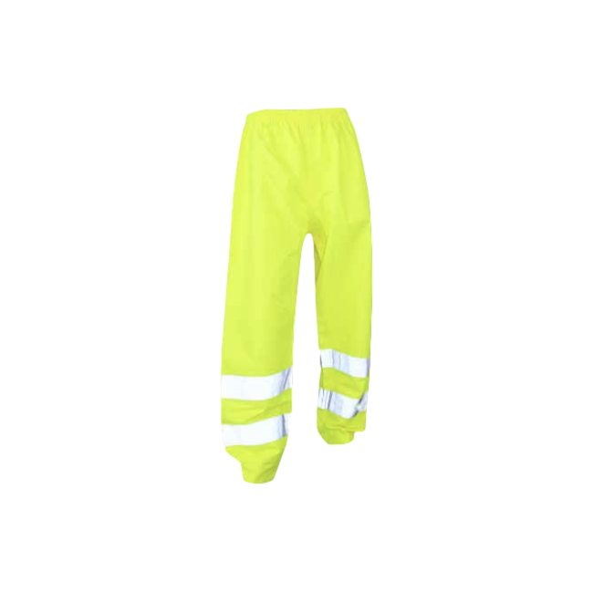 Wasserdichte Warnschutzhose für Rettungsdienste, Neongelb - LMA