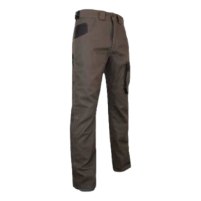 Pantalon bicolore paysagiste Terreau Taupe et noir - LMA