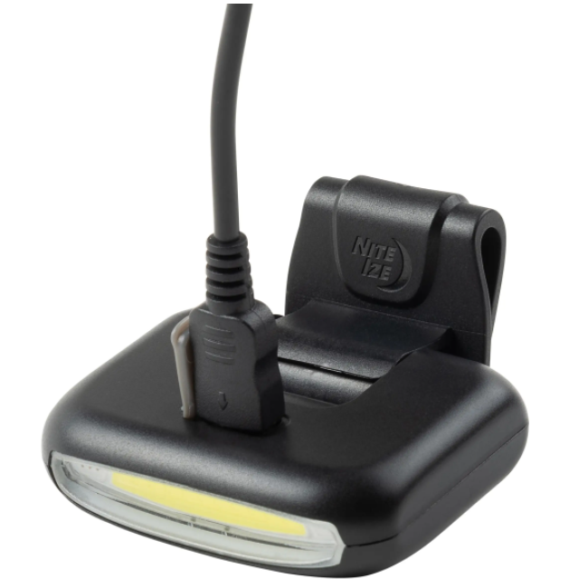 Radiant® 170 Rechargeable Clip Light - Black - nite ize