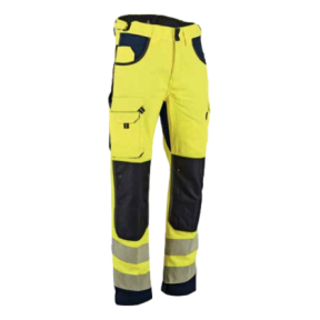 Pantalon hv Authentic Défense Jaune fluo et marine - LMA