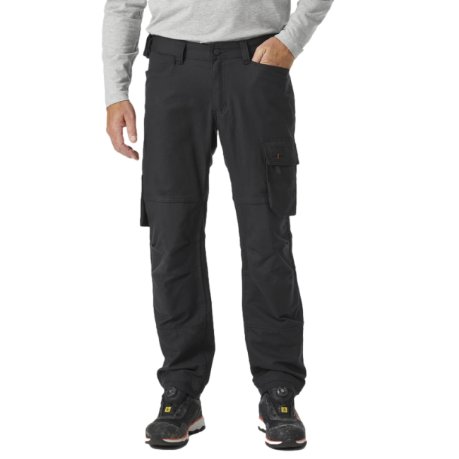 spodnie robocze oxford czarne męskie - helly hansen workwear