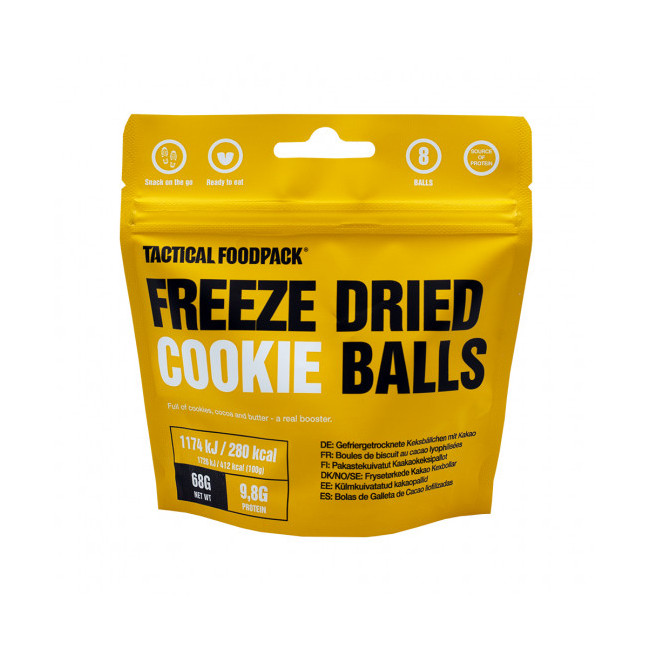 Boules de biscuits au cacao lyophilisées - Tactical Foodpack