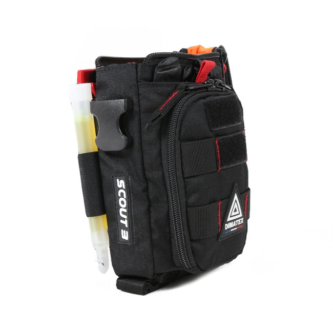 Poche 1er secours Scout 3 Black Line - Dimatex