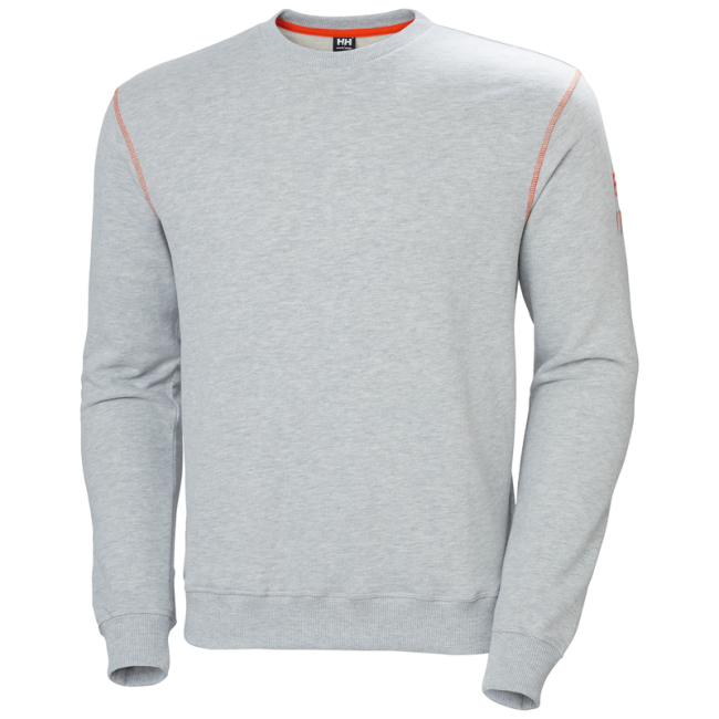 bluza oxford szary melanż męska - helly hansen workwear