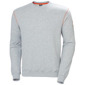 oxford sweatshirt grijs melange heren - helly hansen workwear
