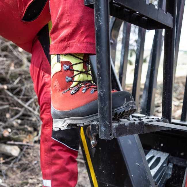 Chaussures de sécurité Protector Forest 2.1 GTX Rouge et jaune - Haix