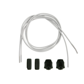 kit de réparation flexlace light-grey (gris) noir - haix