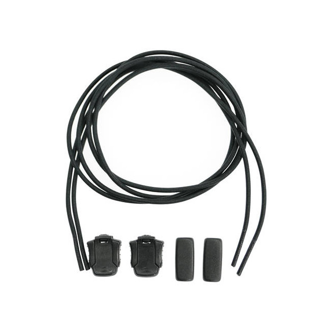 Reparatieset flexlace black (zwart) zwart - haix