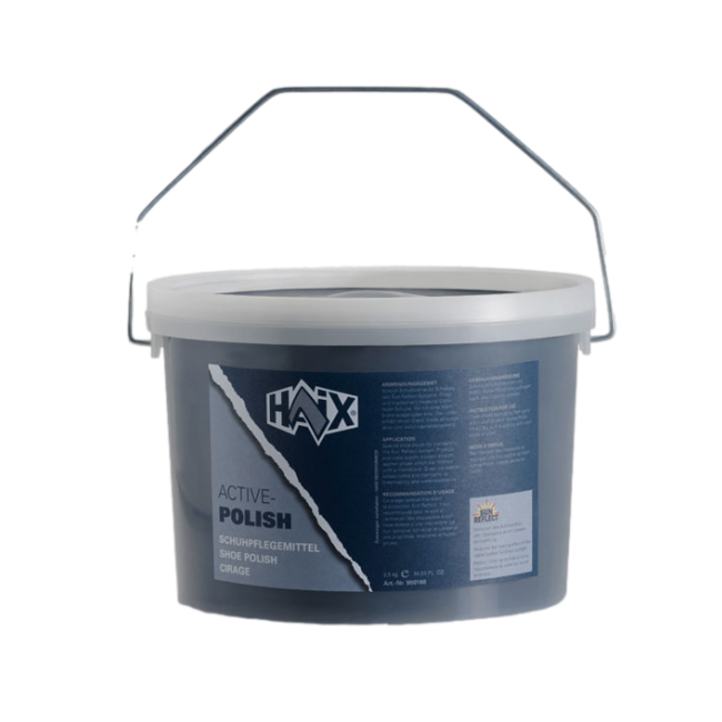 Pasta do butów czarna do butów skórzanych 2,5 kg - Haix