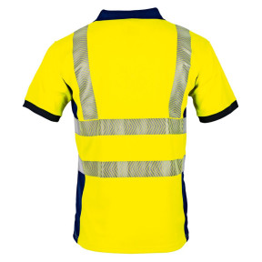 Polo Vision haute visibilité jaune - LMA