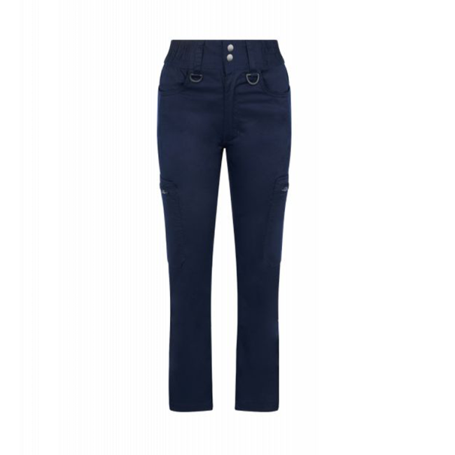 Einsatzhose mit Elasthan für Frauen marineblau matt delta - force series