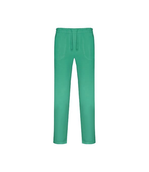 Pantalon de travail Care unisexe à coupe droite vert - Roly
